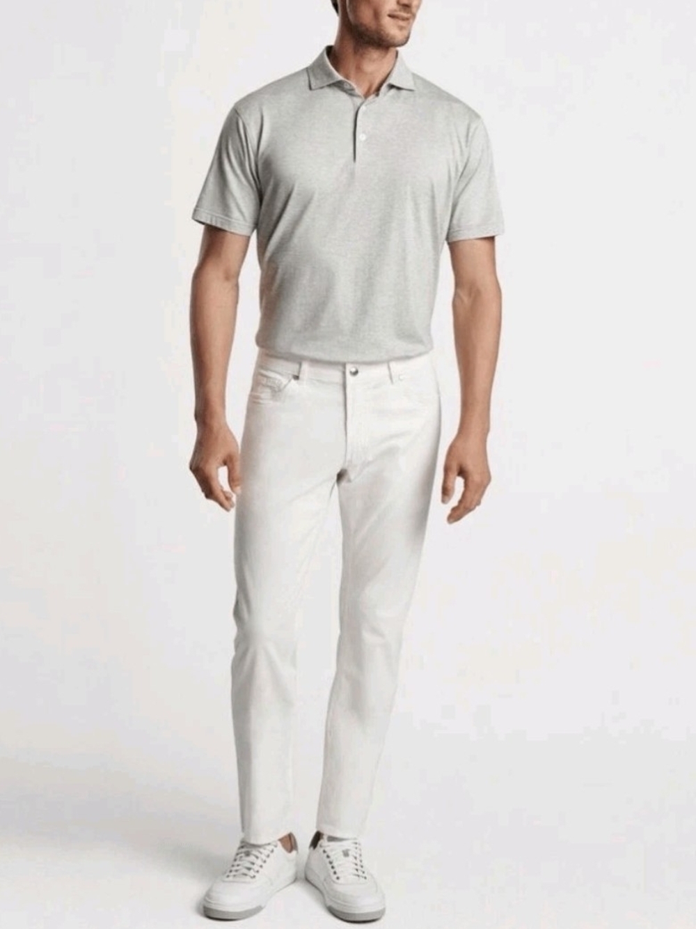 Peter Millar Men's Crown Crafted Wayfare Almond 5 Pocket Pants 32x30 NWOT